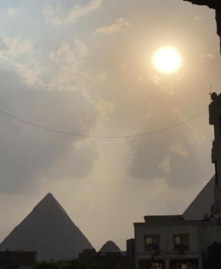 Asma Pyramids View 호텔 Kafret el-Gabal 외부 사진